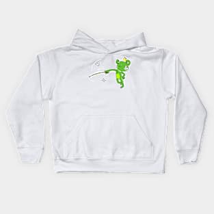 The frog prince Kids Hoodie